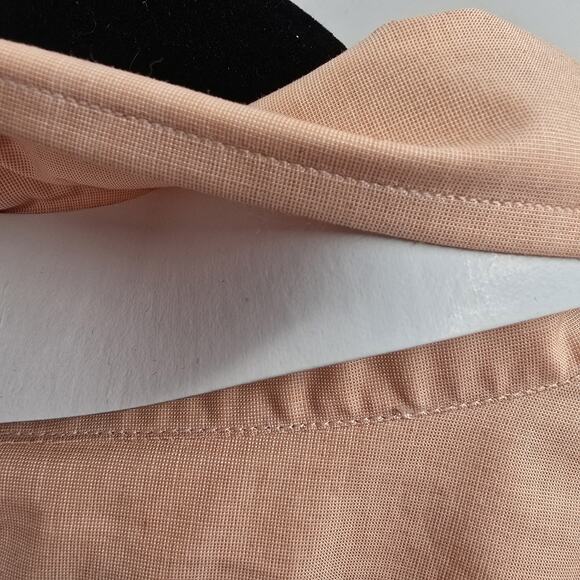 Paul Stuart Mens Orange Dress Shirt Button Down 17.5 3X - Picture 5 of 7